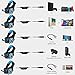 Gaming Headset Compatible Xbox One, Choyur PS4 Headset with Mic, PC, Noise Cancelling Over Ear Headphones with LED Light Bass Surround Soft Memory Earmuffs Compatible Mac Switch Gamesthumb 4