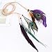 AWAYTR Tribal Style Feather Boho Headband Beads Cute Masquerade Fancy Dress Waistband Headpieces Hippie Hair Accessories