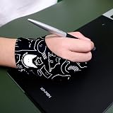 XP-Pen Anti-fouling Drawing Glove Free Size Right Left Two Finger view 5