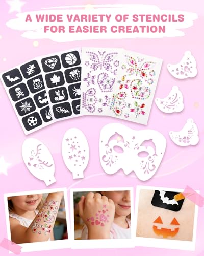 Lictin Pintura Facial y Corporal - 39 Colores, Pintura Corporal Segura e Hipoalergénica Lavable para Halloween, Cumpleaños, LGBTQ+, Pride, Mundial de Fútbol 2026 y Gran Regalo