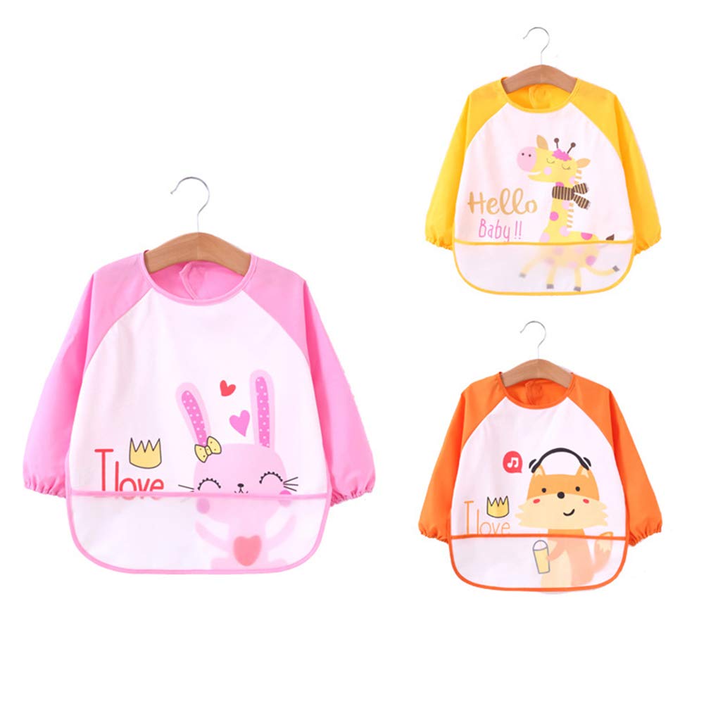 full sleeve baby bibs