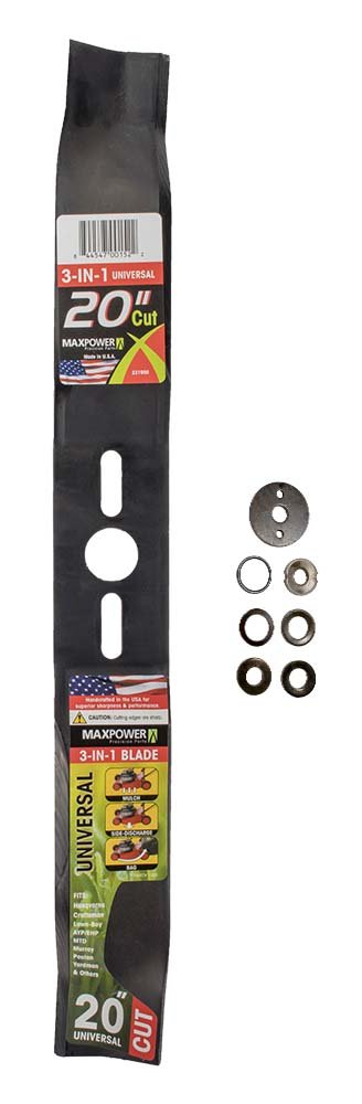 Best Poulan Lawn Mower Blades 20 Inch