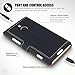 Nokia Lumia 1520 Low Profile Faux Leather Wallet Case with Viewing Stand - By Covert (Black)
