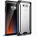Poetic Affinity Slim Fit for LG G6 Clear Case with Anti-Slip Side Grip and Reinforced Corner Protection Bumper for for LG G6 Black/Clear