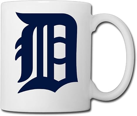 Amazon Co Jp Onemboss デトロイト タイガースデザイン マグカップ お茶を飲んでる おしゃれ モダン記念日 贈答品 ティーカップ 白 両面同じプリント 陶器 コップ メンズ レディース プレゼント ホーム キッチン