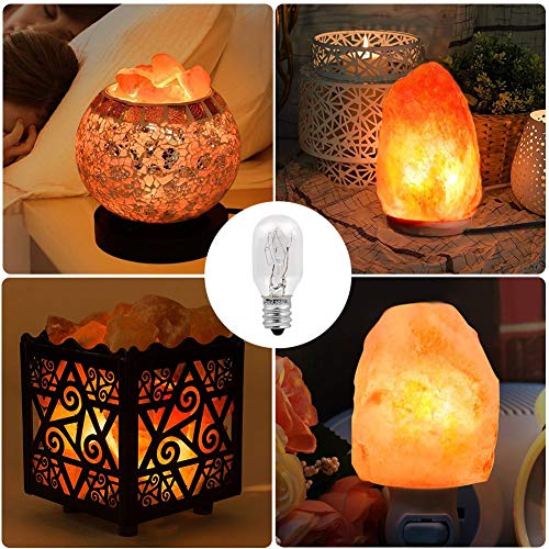 UNILAMP Salt Lamp Bulbs, 25 Watt E12 Socket Appliance Light Bulb