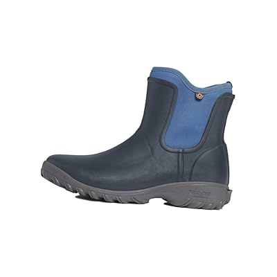 bogs men's sauvie slip on low height chukka rain boot