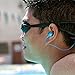 Waterfi Waterproof Headphones with Short Cord for Swimming, Surfing, and Running