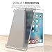 MoKo Case for iPad Pro 9.7 - Frosted Translucent Hard Plastic Bumper Protector/Back Cover for iPad Pro 9.7