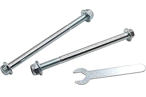 GREESP M8 x 115mm Engine Mounting Nut Bolt *2 PACK* For 50cc QMB139 & 150cc 157QMJ GY6 Scooter ATVS UTVS Karts 8mm x 1.25 x 115mm