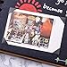 Bememo 2040 Pieces Photo Corners Stickers for Photo Album Scrapbook (Black and Transparent)