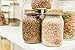 Bormioli Rocco Quattro Stagioni 33.75 oz. Canning Jar Set of 3, Gift Boxed