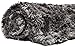 Chanasya Premium Wolf Faux Long Fur Throw Blanket - Soft, Fuzzy Throw Blanket - for Bed or Couch - 50
