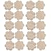 Tinksky 10 Pairs Disposable Petals Pasties Breast Nipple Cover Stickers (Skin Color)