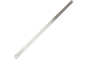 GREAT NECK GreatNeck BUB18 Bone Saw Blade 18 Inch, Replacement Meat Saw Blade, Solid Steel with 10 TPI, Protective Sheath, Meat Processing Equipment