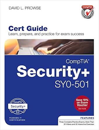 Amazon.com: CompTIA Security+ SY0-501 Cert Guide ...