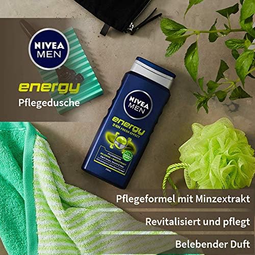 Nivea Men Energy Shower Gel, 250 ml - Image 5