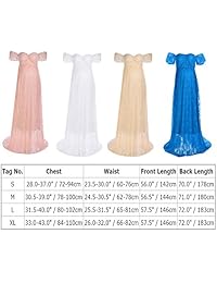 Vestido de mujer con hombros descubiertos y manga de volantes, de encaje, para maternidad o fotografía, vestido de boda para baby shower