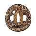 Shijian Alloy Tsuba Plated Dragon For Japanese Samurai Swords