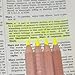 Eco Highlighter Pencils - Set of 4 YELLOW - Will Not Bleed or Dry Out - Great for Left Handed Does not Smudge