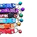 FUNPET 6 Pack Set Cat Collar with Bell 8-11 Inch Color Random