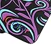 iColor Purple Flower Anti-Slip Mouse Pad Mice Pad Mat Mousepad For Office, Computer, Laptop & Mac Optical Laser Mouse- Durable & Comfortable & Lightweight For Easy Typing & Pain Relief MP-029