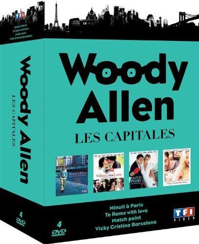 Woody Allen - Les Capitales - Minuit À Paris + To Rome With Love + Match Point + Vicky Cristina Barcelona - Pack