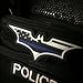Thin Blue Line American Flag Patch - Dark Knight Edition