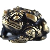 TAOYATAO Retro Brass Lucky Golden Toad edc beads keychain DIY accessories paracord beads