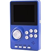 16 Bit Handheld Video Game Console for Kids Adults,2.8-inch Super Wide Lcb Preloaded 100 HD Handheld Game Console Seniors Electronic Game Player Birthday Present Xmas (Dark Blue)