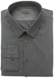 Calvin Klein Men's Xtreme Slim-Fit Stripe Button-Front Shirt