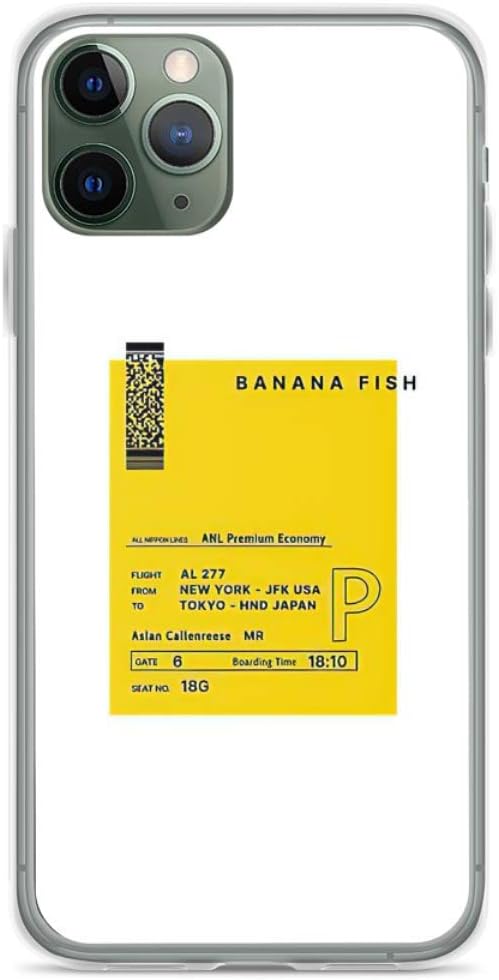 Amazon Com Phone Case Banana Fish Compatible With Iphone 6 6s 7 8 X Xs Xr 11 12 Pro Max Mini Se Absorption Tested Anti
