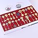 Cosplay Fairy Tail Keys Blade Lucy Natsu Dragneel Heart Keychain Pendant 24pcs