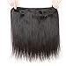 West Kiss Hair Brazilian Straight Virgin Remy Human Hair Extensions 3 Bundles with 4×4 Free Part Lace Closure Nature Color 100% Unprocessed
