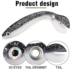 5Pcs Soft Bionic Fishing Lure,Bionic Fishing Lure