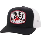 HOOEY Salado Hat - Snapback Cap with Logo Patch, Adjustable 5-Panel Outdoor &amp; Casual Baseball Hat for Men &amp; Women
