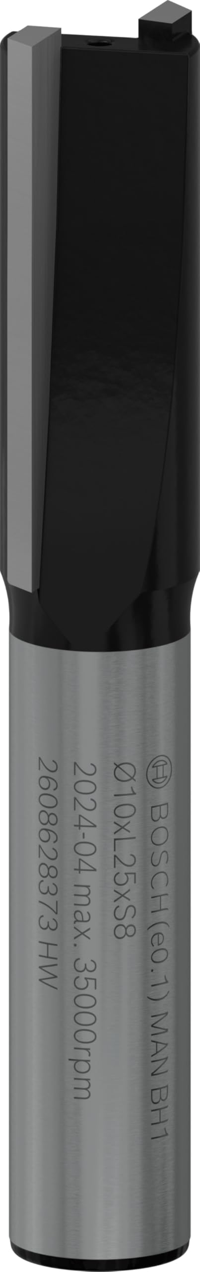 Bosch Accessories 2 608 628 373 Chamfer Bit Bit 8 mm, D1 10 mm, Working Length 25.4 mm Total Length 56 mm