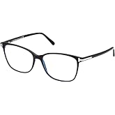 Tom Ford FT5842-B Square Shape Eyeglass Frame With Luxury Eyewear Kit