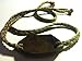 Leather Pouch and Jute Shepherd Sling Handmade By David the Shepherd