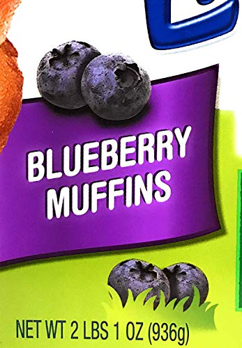 2 Entenmanns+Blueberry+Muffins+Pouches+Delicious