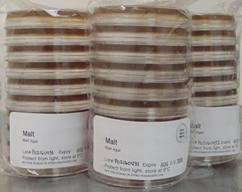 Malt Extract Agar (MEA) 100mm plates, 30ct