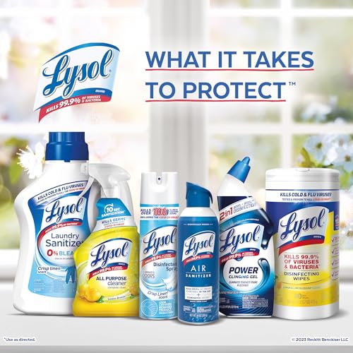 LYSOL CLEAN & FRESH MULTI-SURFACE CLEANER, LEMON & SUNFLOWER, 144OZ