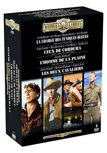 Columbia Western Classics - La Charge Des Tuniques Bleues + Ceux Du Cordura + L'homme De La Plaine + Les Deux Cavaliers