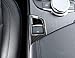 Carbon Fiber Style ABS Chrome Electronic Handbrake Button Decoration Cover Trim for Alfa Romeo Giulia 2017 2018
