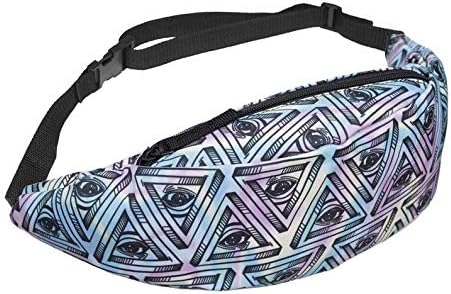 Yukiko Sports Waist Belt Bag Jogging Cycling Pouch Running Waist Pack 3D Floral Print