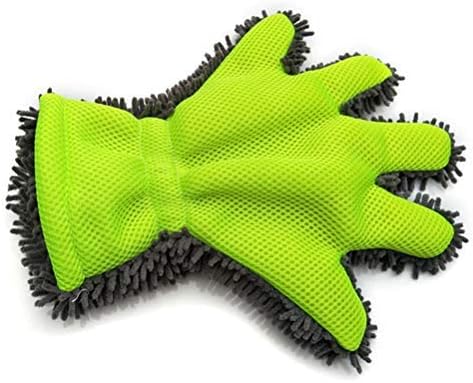 Amazon Kenanlan 鬼人手洗車グローブ 両側兼用 洗車用手袋 洗車スポンジ 吸水速乾 マイクロファイバー 汚れ落とし 洗車用クロス 耐久性 洗車用品 家庭と車の二重使用 カーシャンプー ボディクリーナー 車 バイク