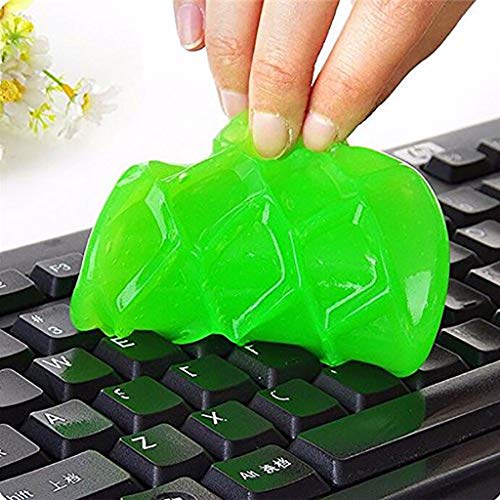 vmree Magic Super Soft Sticky Dust Cleaning Gel Gum Computer Car PC Laptop Keyboard Universal Dust Cleaner (Yellow)