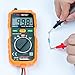 Digital Multimeter， PEAKMETER PM8232 Mini Auto Ranging Digital Multimeter Smart DMM Resistance Test Meter Measure AC/DC Voltage Tester with Test Leads