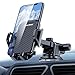 DesertWest Cell Phone Holder for Car,Dashboard Car Phone Mount Compatible with iPhone XR Xs Max Xs X 8 7 6 Plus, Galaxy S10 S10+ S10e S9 S8 S7 LG Google etc.