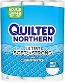 Quilted Northern Ultra Soft & Strong With Clean Stretch Unscented Bathroom Tissue - 24 CT